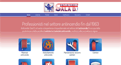Desktop Screenshot of antincendiosala.com